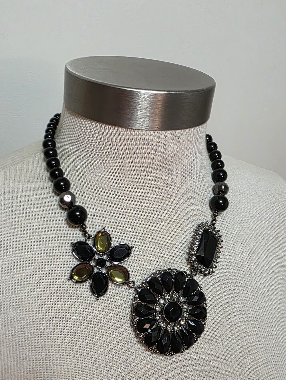 Premier Designs Convertible Necklace Brooch Combo